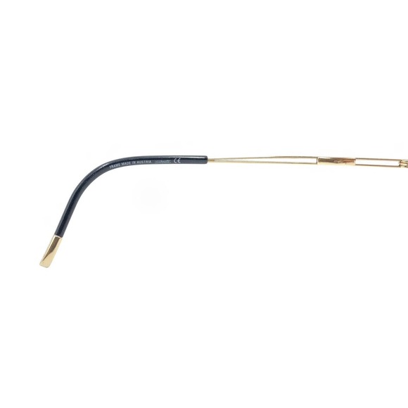 Silhouette 5227 20 6051 Titanium Gold Black Rimless Eyeglasses Frames 17 140 - Picture 10 of 13